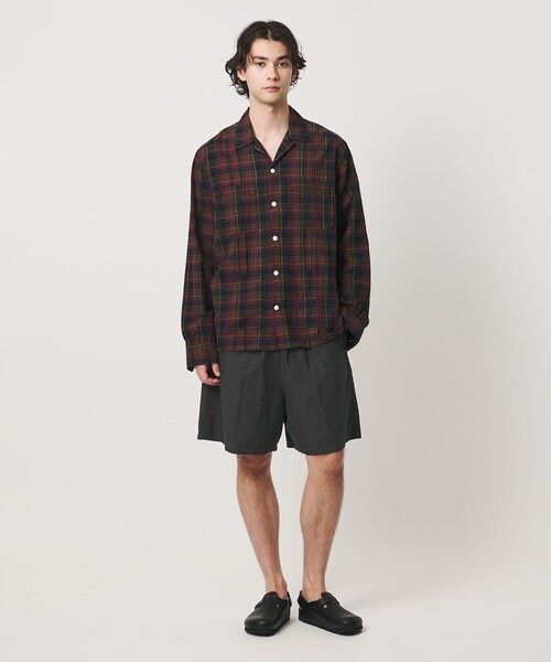 FILL THE BILL（フィルザビル）の「【別注】＜FILL THE BILL＞CHAMBRAY SHORTS/ショーツ（その他パンツ・メンズ・ブラック/ネイビー・1/2）」の9枚目の写真