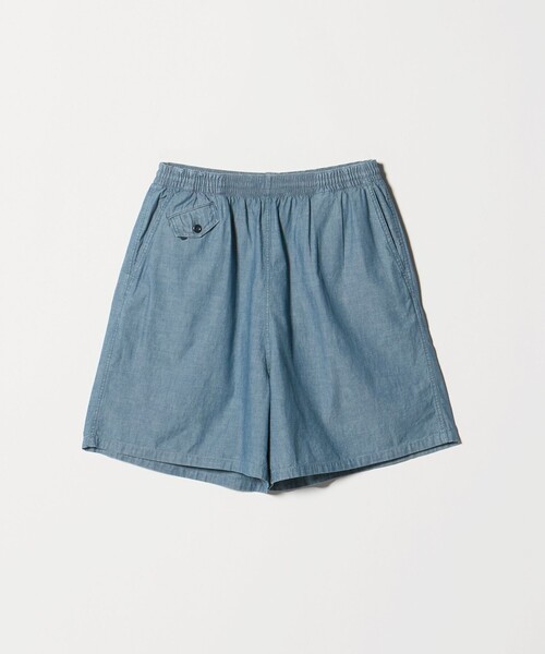 FILL THE BILL（フィルザビル）の「【別注】＜FILL THE BILL＞CHAMBRAY SHORTS/ショーツ（その他パンツ・メンズ・ブラック/ネイビー・1/2）」の10枚目の写真