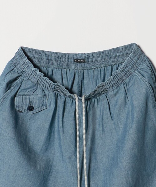 FILL THE BILL（フィルザビル）の「【別注】＜FILL THE BILL＞CHAMBRAY SHORTS/ショーツ（その他パンツ・メンズ・ブラック/ネイビー・1/2）」の12枚目の写真