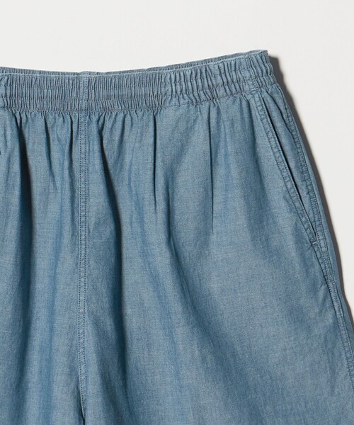 FILL THE BILL（フィルザビル）の「【別注】＜FILL THE BILL＞CHAMBRAY SHORTS/ショーツ（その他パンツ・メンズ・ブラック/ネイビー・1/2）」の13枚目の写真