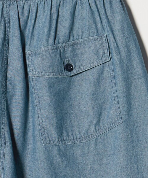FILL THE BILL（フィルザビル）の「【別注】＜FILL THE BILL＞CHAMBRAY SHORTS/ショーツ（その他パンツ・メンズ・ブラック/ネイビー・1/2）」の16枚目の写真