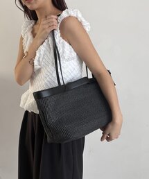 CAPRICIEUX LE'MAGE（カプリシューレマージュ）の「コンビワイドBAG（ショルダーバッグ・レディース）」