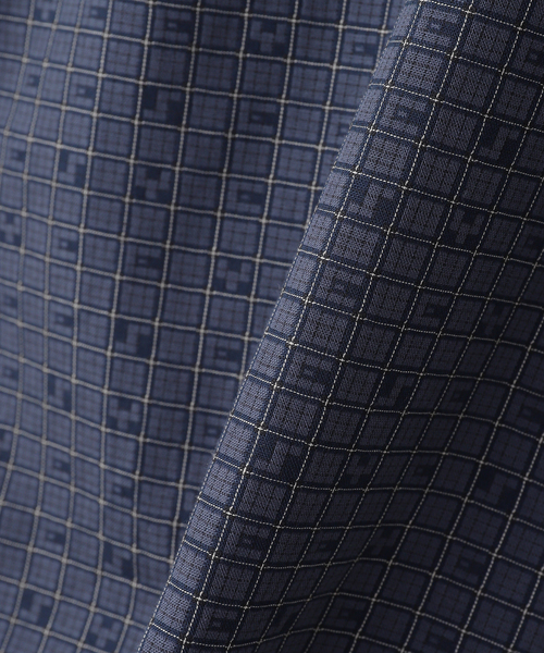 YESEYESEE(イエスアイシー)の「YESEYESEE / イエスアイシー Y.E.S Font Plaid Half Shirt(シャツ/ブラウス・メンズ・グリーン/ネイビー・MEDIUM/LARGE)」の3枚目の写真