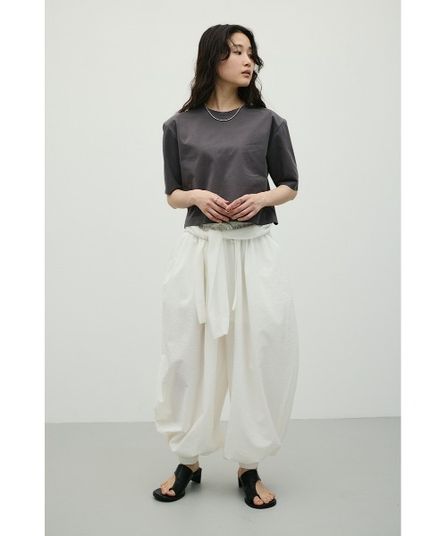 STYLEMIXER(スタイルミキサー)の「ショルダーパッドモードT(Tシャツ/カットソー・レディース・ホワイト/ピンク/チャコールグレー・SMALL/MEDIUM)」の14枚目の写真