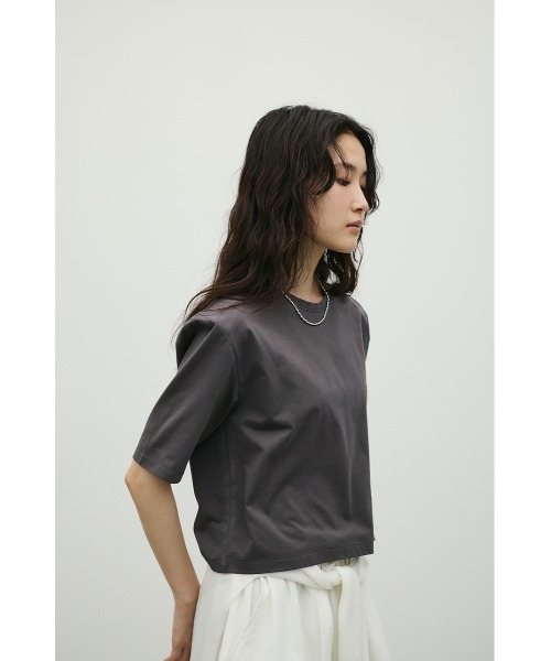 STYLEMIXER(スタイルミキサー)の「ショルダーパッドモードT(Tシャツ/カットソー・レディース・ホワイト/ピンク/チャコールグレー・SMALL/MEDIUM)」の16枚目の写真