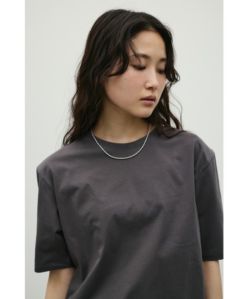 STYLEMIXER(スタイルミキサー)の「ショルダーパッドモードT(Tシャツ/カットソー・レディース・ホワイト/ピンク/チャコールグレー・SMALL/MEDIUM)」の17枚目の写真