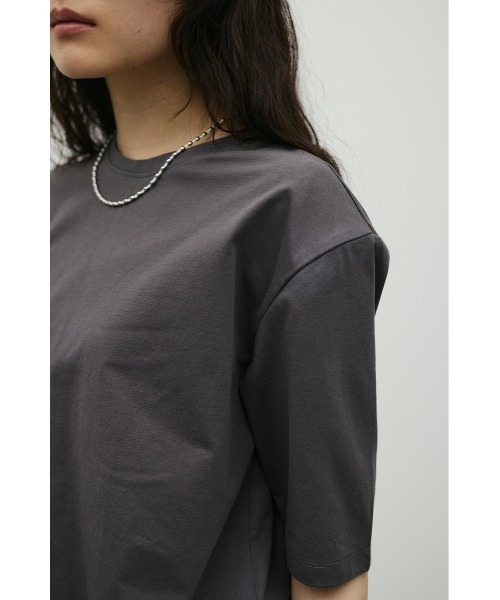 STYLEMIXER(スタイルミキサー)の「ショルダーパッドモードT(Tシャツ/カットソー・レディース・ホワイト/ピンク/チャコールグレー・SMALL/MEDIUM)」の20枚目の写真