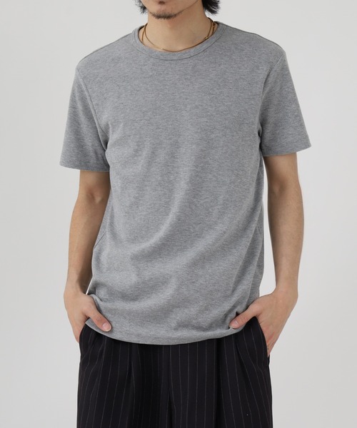 FUNALIVE(ファンアライブ)の「スパンテレコクルー・ヘンリーTEE 半袖(Tシャツ/カットソー・メンズ・グレー系その他/ブラック/グレー/ホワイト/ブラック系その他/ホワイト系その他・XL/M)」の19枚目の写真