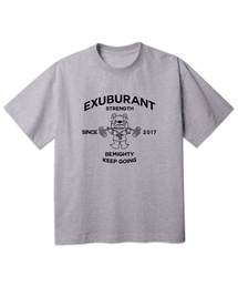 キープゴーイング ベア オーバーサイズ 半袖Tシャツ [メランジェグレー]
