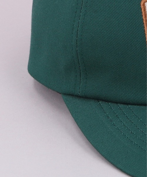 CA4LA（カシラ）の「PATCH BASE CAP（キャップ・メンズ・ブラック/チャコールグレー/グリーン・ONESIZE）」の9枚目の写真