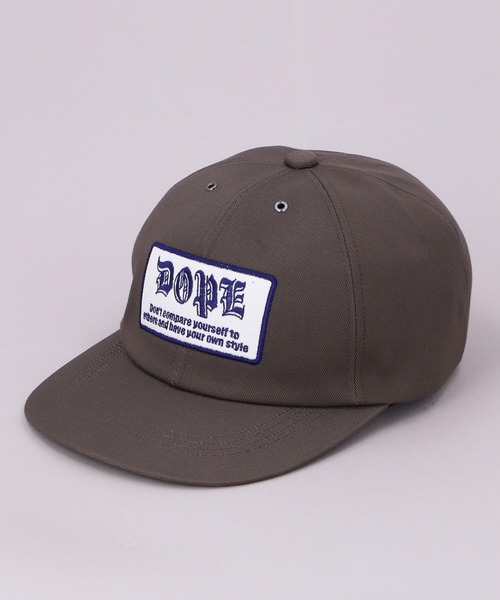 CA4LA（カシラ）の「PATCH BASE CAP（キャップ・メンズ・ブラック/チャコールグレー/グリーン・ONESIZE）」の10枚目の写真