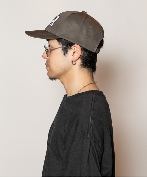 CA4LA（カシラ）の「PATCH BASE CAP（キャップ・メンズ・ブラック/チャコールグレー/グリーン・ONESIZE）」の14枚目の写真