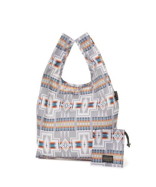 PENDLETON(ペンドルトン)の「【PENDLETON(ペンドルトン)】ミニショップバッグ(エコバッグ/サブバッグ・メンズ・ベージュ/ブラック/グレー・FREE)」の3枚目の写真