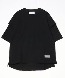 POLIQUANT（ポリクアント）の「【POLIQUANT/ポリクアント】THE LINKED WAFFLE S/S LAYERED TEE（Tシャツ/カットソー）」