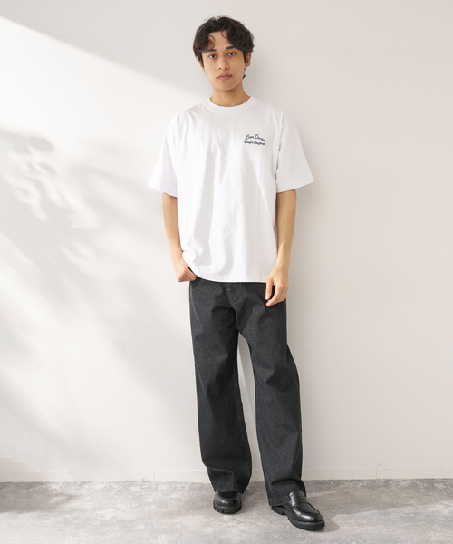 BEN DAVIS（ベンデイビス）の「Ben Davis 別注 エイシャキシシュウTシャツ（Tシャツ/カットソー・メンズ・ホワイト/ブラウン・LARGE/MEDIUM）」の17枚目の写真
