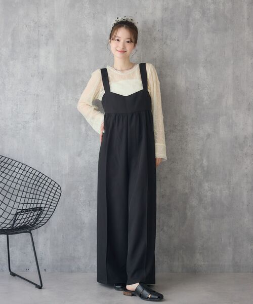 RETRO GIRL(レトロガール)の「配色楊柳シアーCT(Tシャツ/カットソー・レディース・イエロー/オフホワイト/ライトグレー・FREE)」の8枚目の写真