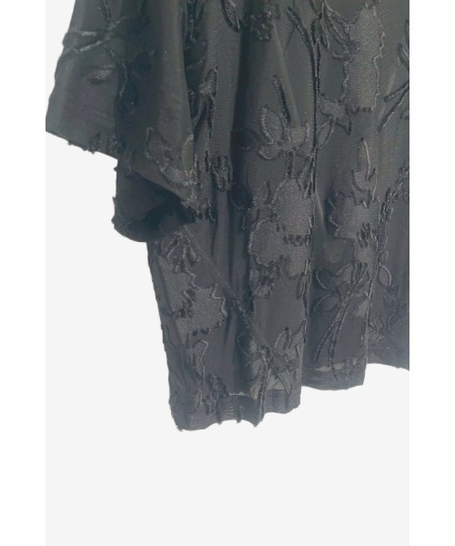 Muel Chic(ミュエルシック)の「Grow cutsew / グロウカットソー(Tシャツ/カットソー・レディース・ブラック/オフホワイト/マルーン/シアン・FREE)」の7枚目の写真