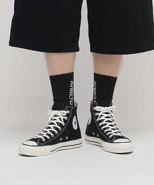 AVIREX(アヴィレックス)の「《CONVERSE》CANVAS ALL STAR J HI / キャンバス オールスター ハイカット / コンバース(スニーカー・メンズ・オフホワイト/ブラック・8.5/9/7.5/9.5)」の16枚目の写真