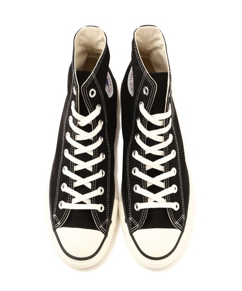 AVIREX(アヴィレックス)の「《CONVERSE》CANVAS ALL STAR J HI / キャンバス オールスター ハイカット / コンバース(スニーカー・メンズ・オフホワイト/ブラック・8.5/9/7.5/9.5)」の4枚目の写真