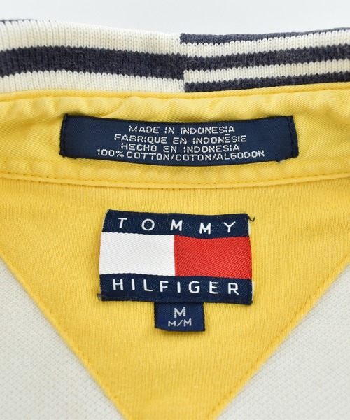 TOMMY HILFIGER(トミーヒルフィガー)の「【USED】90’s TOMMY HILFIGER ポロシャツ(シャツ/ブラウス・メンズ・ホワイト・MEDIUM)」の6枚目の写真