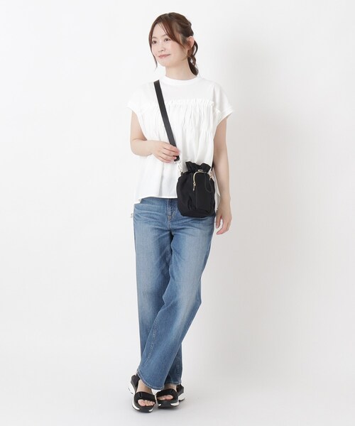 one'sterrace(ワンズテラス)の「SE ドローラスマートショルダー(ショルダーバッグ・レディース・ベージュ系その他7/グレー系その他7/ブラック系8・99)」の20枚目の写真