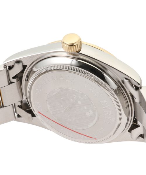 VAGUE WATCH CO.(ヴォーグウォッチカンパニー)の「VAGUE WATCH CO. Every-One-Date Combination Black(アナログ腕時計・レディース・シルバー・FREE)」の4枚目の写真
