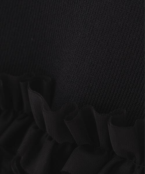 PROPORTION BODY DRESSING（プロポーションボディドレッシング）の「＜ａ＞ノースリーブフリルヘムニット / 1216279700（ニット/セーター・レディース・ホワイト系その他/ネイビー/ブラック・FREE）」の5枚目の写真