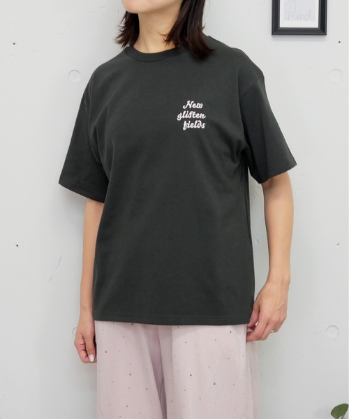 FUN（ファン）の「スケボーダルメT（Tシャツ/カットソー・レディース・オフホワイト/チャコールグレー/杢グレー・FREE）」の9枚目の写真