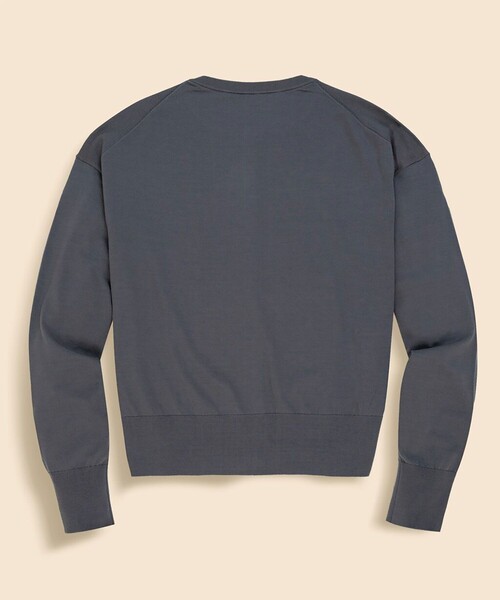 BROOKS BROTHERS(ブルックスブラザーズ)の「【Double B Collection】 キュプラ/ナイロン BBロゴ カーディガン(カーディガン/ボレロ・レディース・グレー・MEDIUM/SMALL/LARGE/X-SMALL)」の2枚目の写真