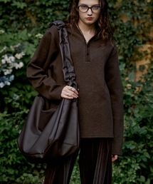 Casper John（キャスパージョン）の「Double face henry neck sweat/ダブルフェイスヘンリーネックスウェット（スウェット）」