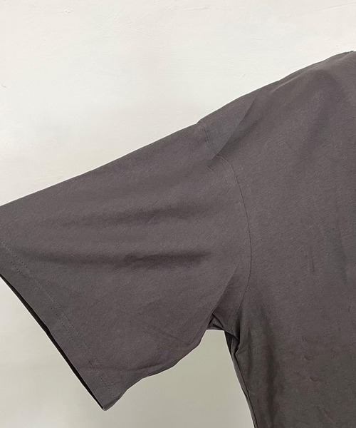 CRB（シーアールビー）の「マウンテンプリントビッグTシャツ（Tシャツ/カットソー・レディース・グリーン/オフホワイト/チャコール/オレンジ・F）」の7枚目の写真