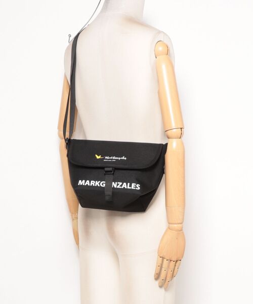 Port(ポート)の「【 Mark Gonzales / マークゴンザレス 】 MINI SHOUULDER BAG(ショルダーバッグ・メンズ・ベージュ/ブラック系その他/ブラック・FREE)」の7枚目の写真