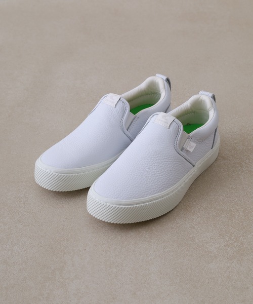 CARIUMA（カリウマ）の「SLIP-ON Premium Leather Sneaker スリッポン プレミアム レザー スニーカー（スニーカー・メンズ・ブラウン/ホワイト/ブラック・US-9/US8.5/US8/US-8h/US-6/US-8/US-7h/US11/US9）」の4枚目の写真