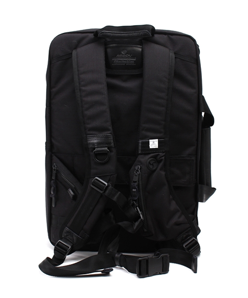 AS2OV（アッソブ）の「【AS2OV/アッソブ】 EXCLUSIVE BALLISTIC NYLON 3WAY BACKPACK（バックパック/リュック・メンズ・ブラック/グレー・FREE）」の4枚目の写真