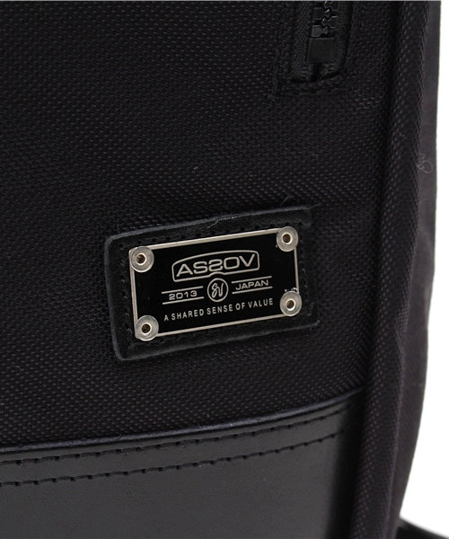 AS2OV（アッソブ）の「【AS2OV/アッソブ】 EXCLUSIVE BALLISTIC NYLON 3WAY BACKPACK（バックパック/リュック・メンズ・ブラック/グレー・FREE）」の19枚目の写真