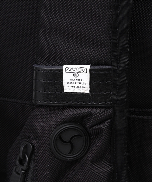 AS2OV（アッソブ）の「【AS2OV/アッソブ】 EXCLUSIVE BALLISTIC NYLON 3WAY BACKPACK（バックパック/リュック・メンズ・ブラック/グレー・FREE）」の21枚目の写真