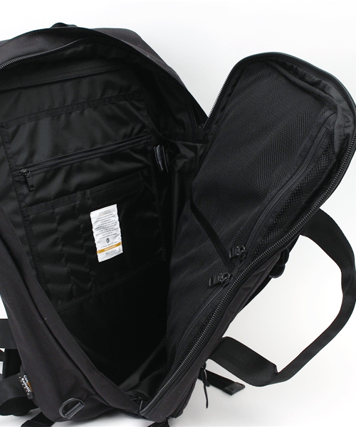 AS2OV（アッソブ）の「【AS2OV/アッソブ】 EXCLUSIVE BALLISTIC NYLON 3WAY BACKPACK（バックパック/リュック・メンズ・ブラック/グレー・FREE）」の14枚目の写真