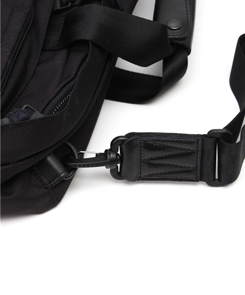 AS2OV（アッソブ）の「【AS2OV/アッソブ】 EXCLUSIVE BALLISTIC NYLON 3WAY BACKPACK（バックパック/リュック・メンズ・ブラック/グレー・FREE）」の8枚目の写真