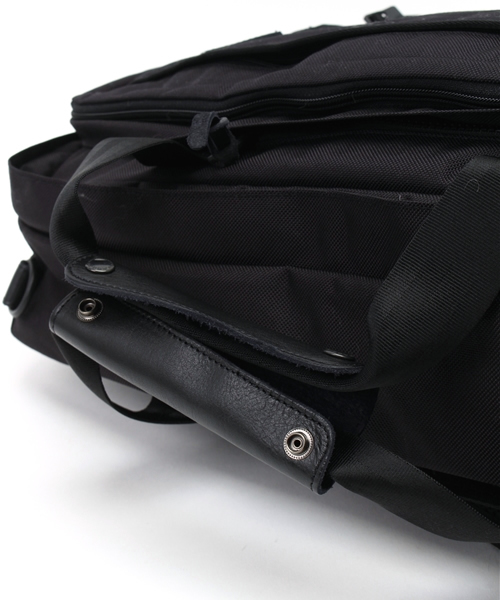 AS2OV（アッソブ）の「【AS2OV/アッソブ】 EXCLUSIVE BALLISTIC NYLON 3WAY BACKPACK（バックパック/リュック・メンズ・ブラック/グレー・FREE）」の9枚目の写真