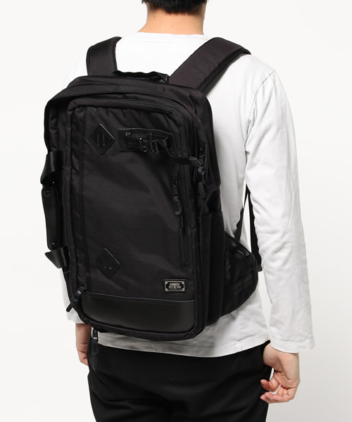 AS2OV（アッソブ）の「【AS2OV/アッソブ】 EXCLUSIVE BALLISTIC NYLON 3WAY BACKPACK（バックパック/リュック・メンズ・ブラック/グレー・FREE）」の10枚目の写真