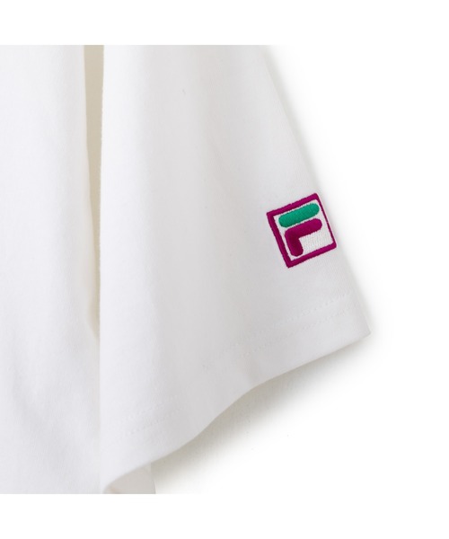 FILA(フィラ)の「DE LA SOUL×FILA PHOTO TEE / デラソウル×フィラ フォトティーシャツ(Tシャツ/カットソー・レディース・ブラック/ホワイト・M/S/XL/L)」の7枚目の写真