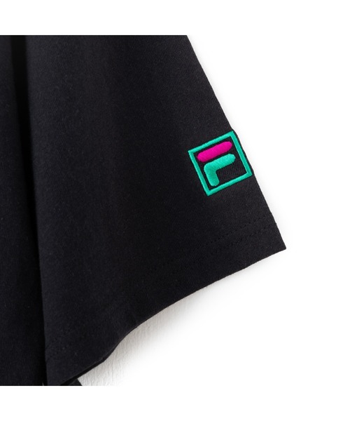 FILA(フィラ)の「DE LA SOUL×FILA PHOTO TEE / デラソウル×フィラ フォトティーシャツ(Tシャツ/カットソー・レディース・ブラック/ホワイト・M/S/XL/L)」の10枚目の写真