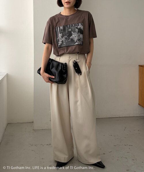 CAPRICIEUX LE'MAGE（カプリシューレマージュ）の「〈GOOD ROCK SPEED〉CHORUS PHOTO Tシャツ（Tシャツ/カットソー・レディース・ブラウン・FREE）」の3枚目の写真