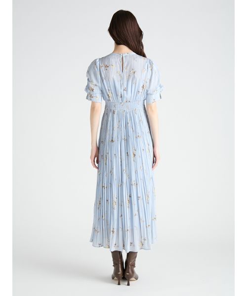 CELFORD(セルフォード)の「フローラルヨークレースワンピース(ワンピース・レディース・ブラック/ライトグレー/サックスブルー・36/38)」の7枚目の写真
