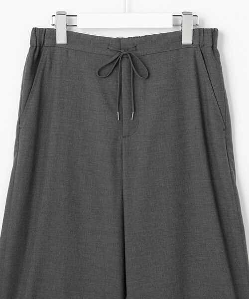 J.PRESS Ladies（J.プレス レディス）の「Pe キュプラ Light ツイル ピーチ ウールライク イージー パンツ（その他パンツ・レディース・グレー系/ブラウン系・XXS/XS/S）」の4枚目の写真
