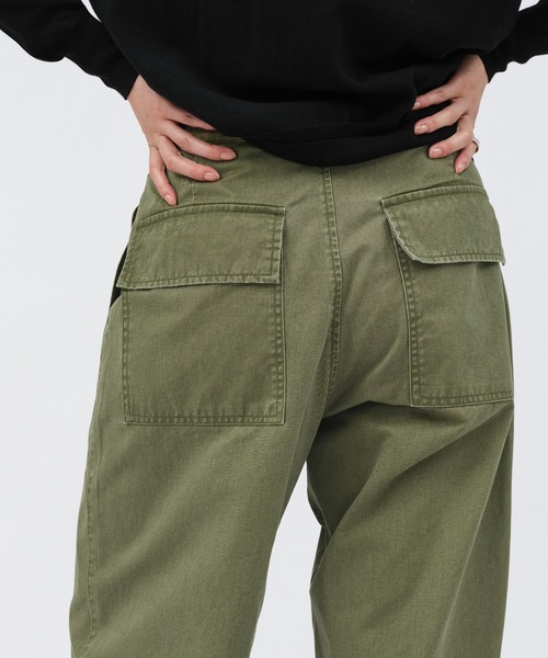evernavy(エバーネイビー)の「ワークベイカーパンツ(その他パンツ・レディース・カーキ/ホワイト系その他/ダークブラウン・L/M)」の5枚目の写真