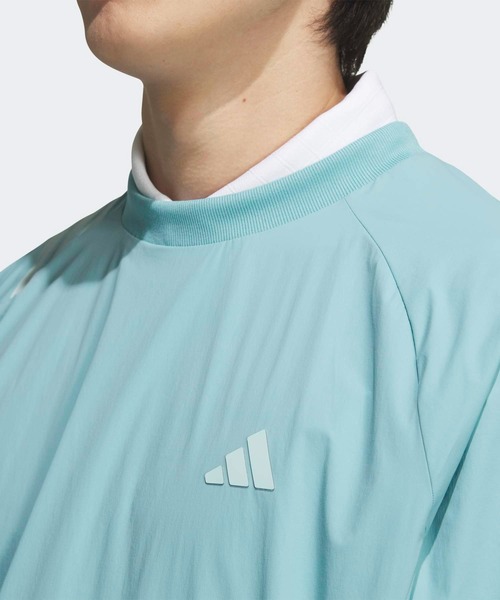 adidas（アディダス）の「クルー ジャケット【adidas Golf/アディダスゴルフ】（ブルゾン・メンズ・ミント・XX-LARGE/LARGE/SMALL/MEDIUM/X-LARGE）」の3枚目の写真