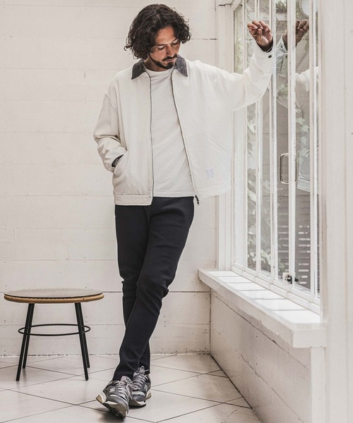 wjk reluxe(ダブルジェーケーリラックス)の「mlt5792- Slub Jersey Label Long Sleeve T Shirt ロングスリーブTシャツ(WR26W-25)(Tシャツ/カットソー・メンズ・ホワイト/ネイビー/ブラック・XL/L/M/S)」の15枚目の写真