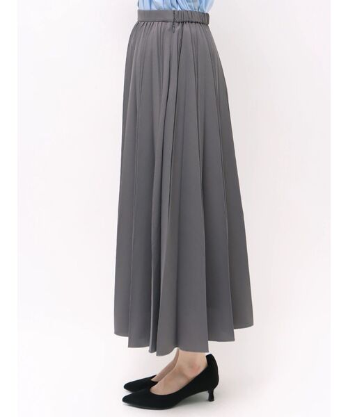 TONAL(トーナル)の「ハンドプリーツスカート(スカート・レディース・アイボリー/チャコールグレー/ライトブルー・MEDIUM/SMALL)」の22枚目の写真