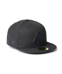 NEW ERA（ニューエラ）の「ニューエラ【NEW ERA】- アリゾナ・ダイヤモンドバックス キャップ【Arizona Diamondbacks 59FIFTY BLACK ON BLACK 14745193】（キャップ）」